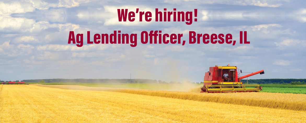 We're looking for an Agricultural Loan Officer with experience or a background in agriculture to build and maintain relationships with local farmers. Help them achieve their financial goals while growing your career with GTSB!